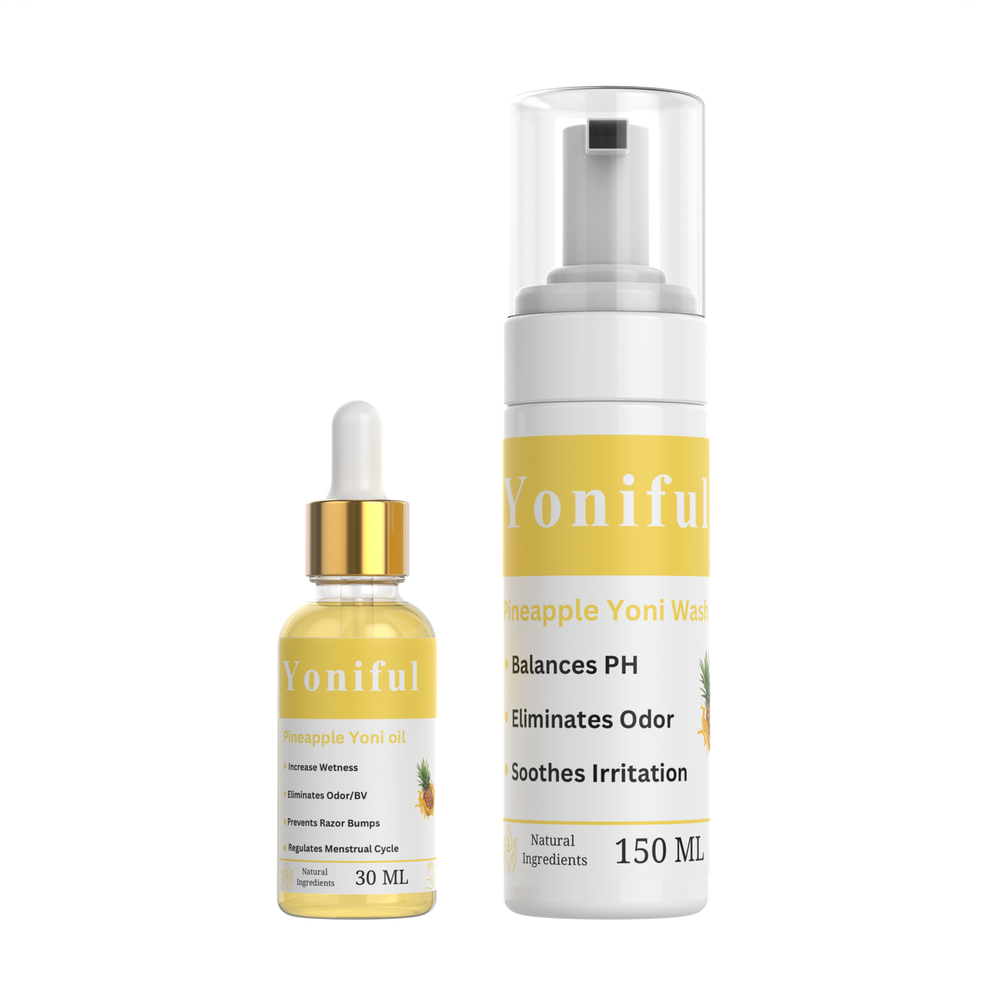 SUPER WET DUO🍍-FIXES VAGINA ODOR, DRYNESS, ITCHING, PH BALANCE, BV, YEAST INFECTIONS